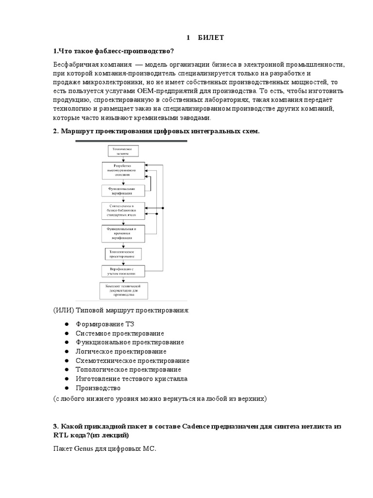 Курсовая работа: Технология изготовления кристаллов полупроводниковых интегральных микросхем